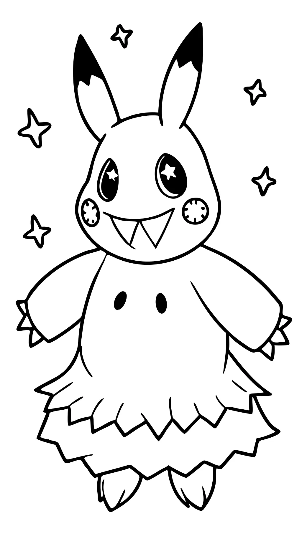 coloriage mimikyu